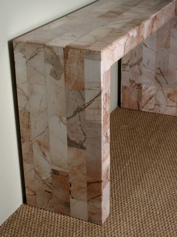 Portuguese A Marble Console Table