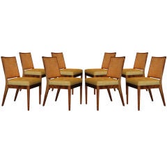 A Set of (8) Stewart MacDougall Walnut Chairs