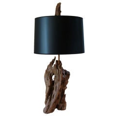A Driftwood Table Lamp