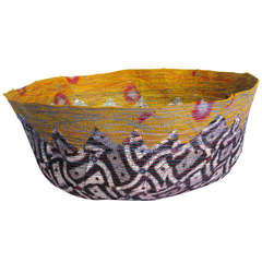 Vintage Bird Ross Textile Bowl