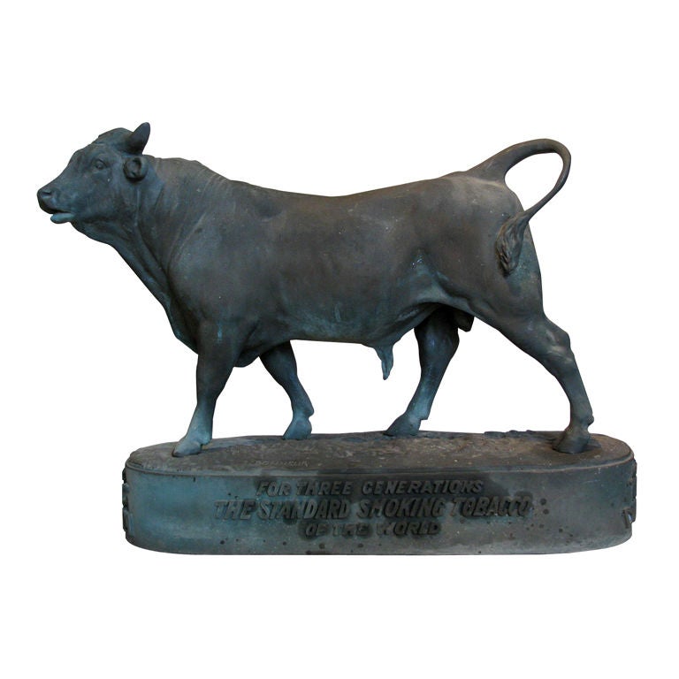 A "Bull Durham" Advertising Sculpture