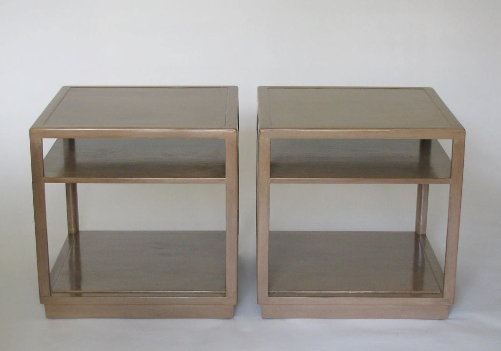 A Pair of Edward Wormley Side Tables