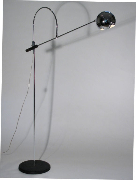 "Orbiter Floor Lamp" by Robert Sonneman