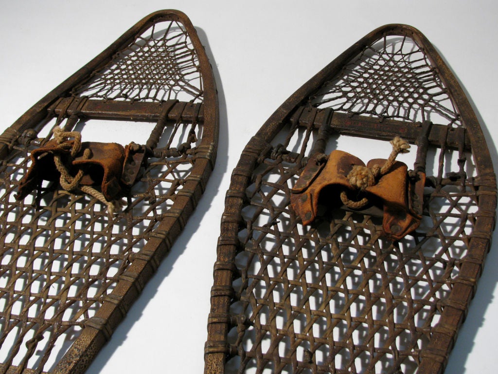 vintage tubbs snowshoes