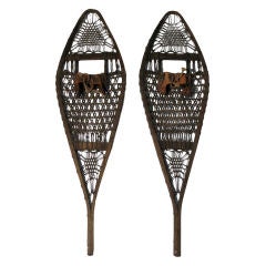 A Pair of Antique "The Tubbs" Snowshoes