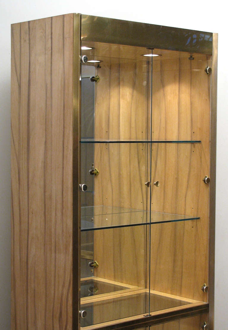 A ThreePiece Mastercraft Vitrines and Storage at 1stDibs