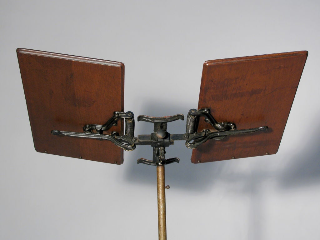 19th Century Adjustable Library Bookstand