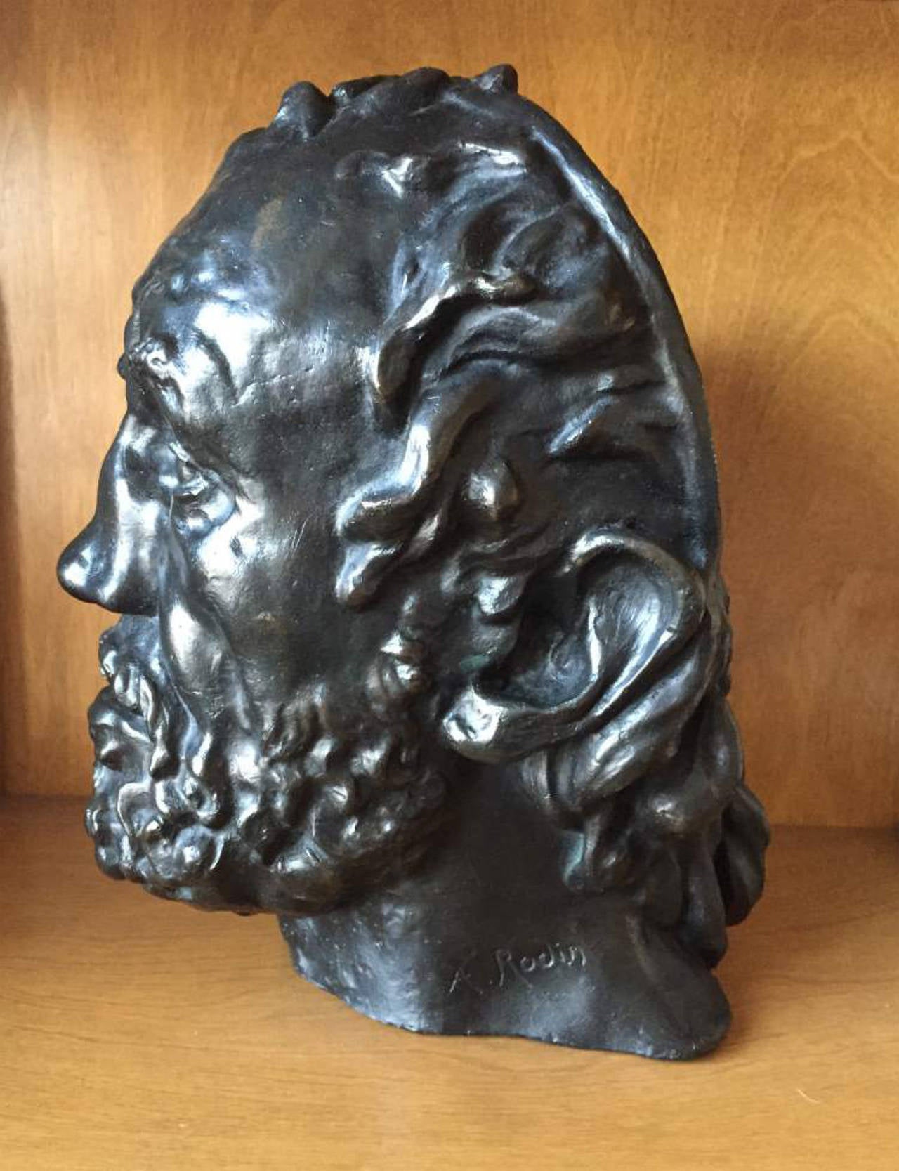 Auguste Rodin Bronze Sculpture "Man with a Broken Nose"