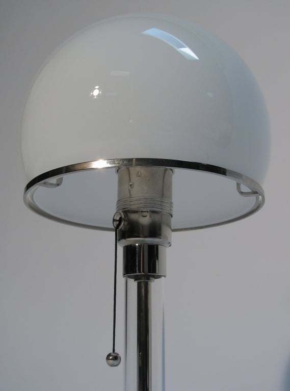 Late 20th Century Wilhelm Wagenfeld Bauhaus Lamps, Pair