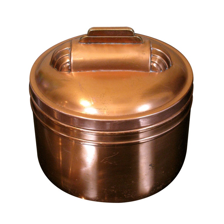 A Copper Tobacco Humidor