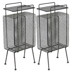 Patina Steel Drinks Tables