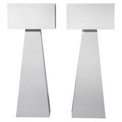 Pair of Monumental Neal Small for Kovacs Floor Lamps