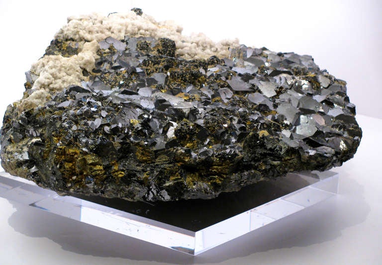 Mid-20th Century Large Galena Mineral Specimen For Sale