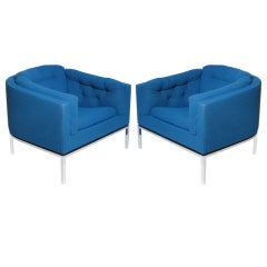 A Pair of Metropolitan Lounge Chairs