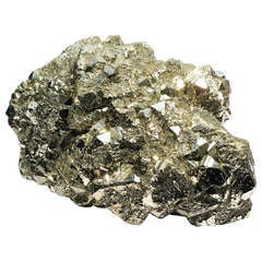 Vintage Large Pyrite Mineral Specimen