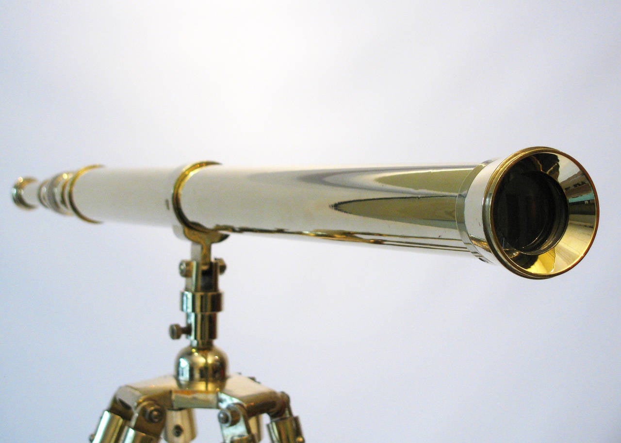 Early 20th Century Brass Telescope 1