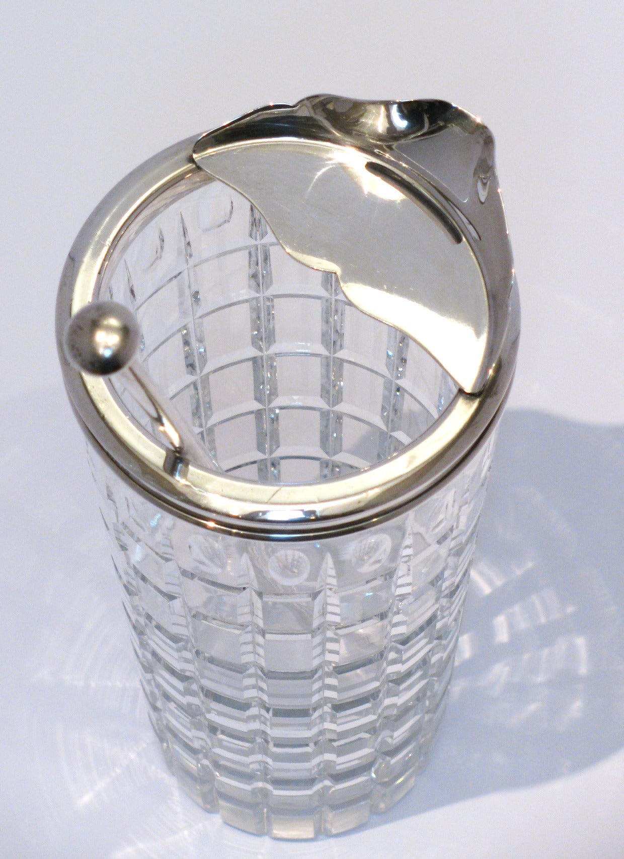 French Cartier Martini Pitcher