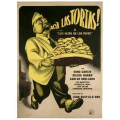 Original Mexican "Golden Age" Film Poster 1951