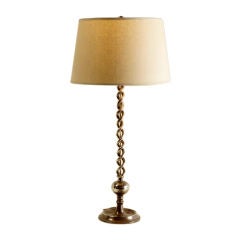 Silverplate Table Lamp