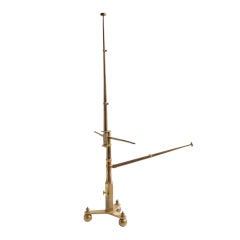 Large American Patent Model of Stepped Sailing Mast