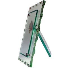 Scalloped Edge Picture Frame by Pietro Chiesa for Fontana Arte