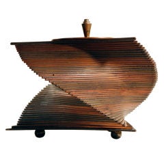 Modernist Copper and Brass Covered Box, 1933