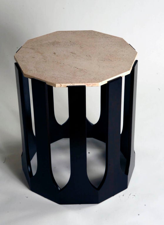 Marble Top Side Table by Harvey Probber
