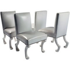 Vintage Four "Etruscan" Chairs by John Dickinson (1920 - 1982)