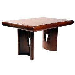 American Mahogany Extending Dining Table