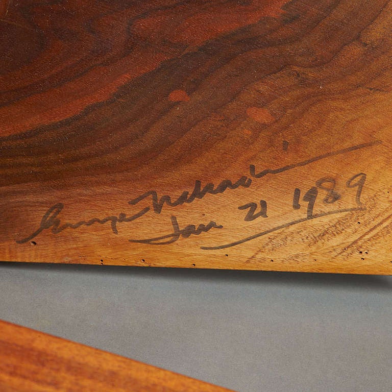 American Minguren II Coffee Table by George Nakashima, 1989 - Signed