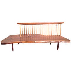 Conoid Bench by George Nakashima, 1965