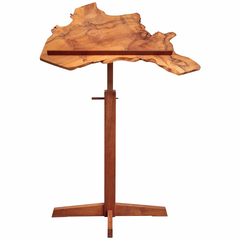 Print Stand by George Nakashima, 1981 For Sale