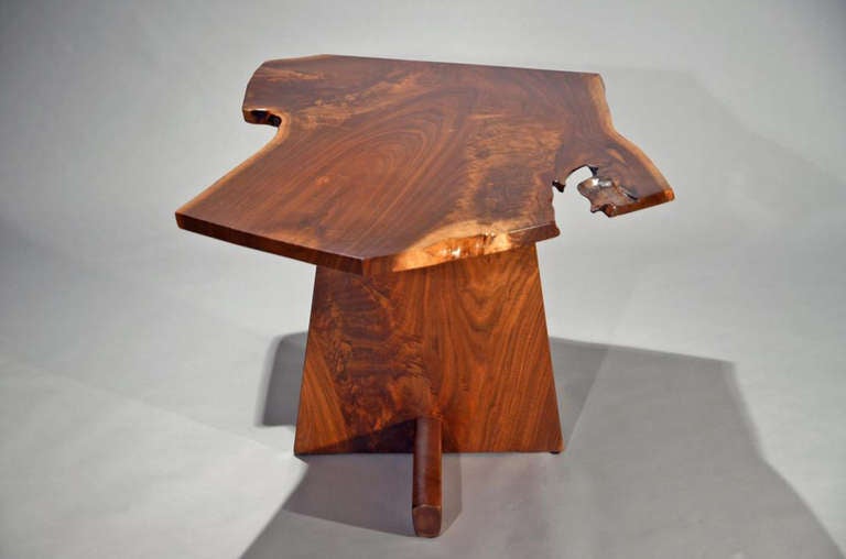American Greenrock Side Table/Console by George Nakashima, 1983 For Sale