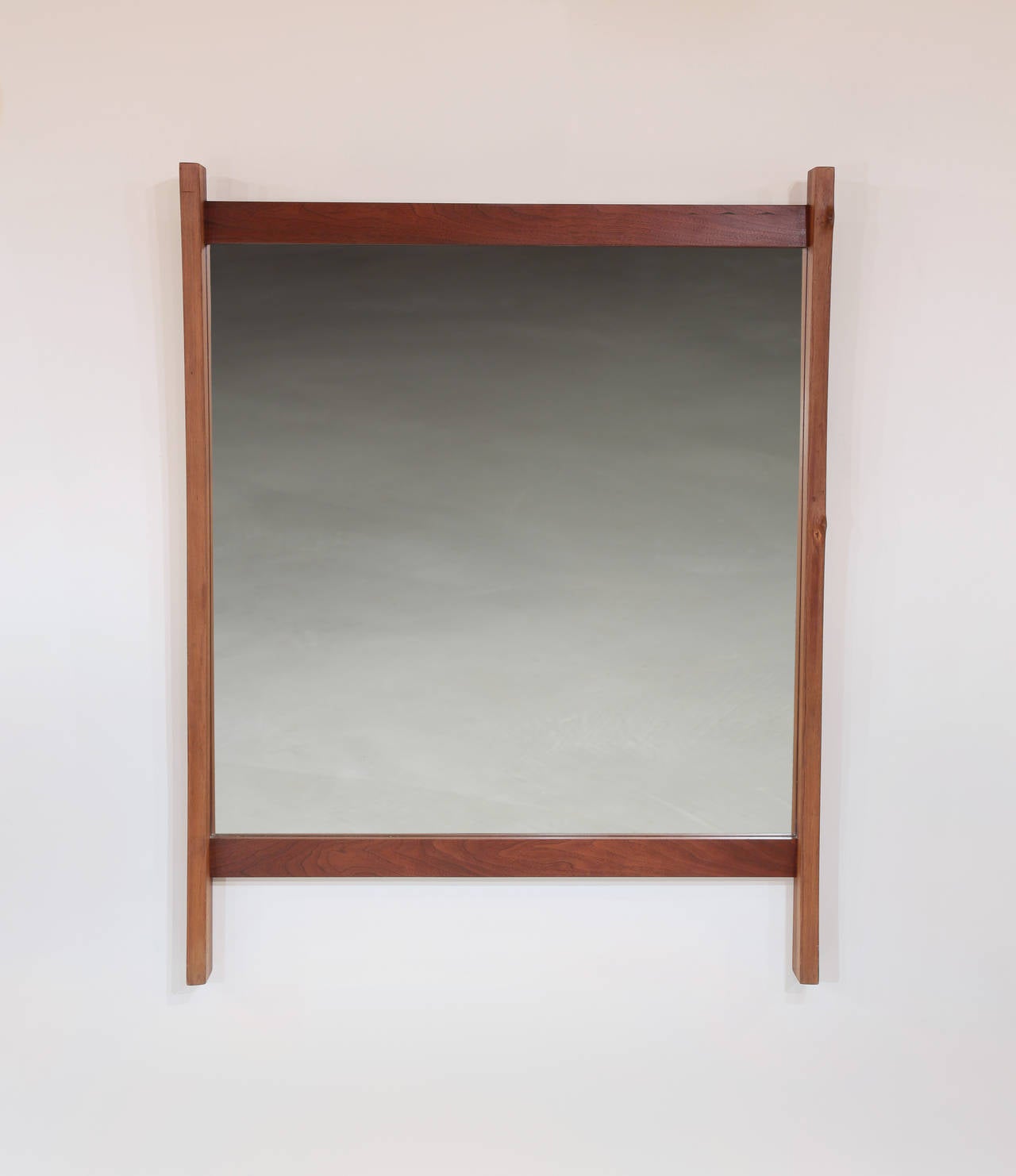 Mid-Century Modern Wall Mirror by George Nakashima For Sale