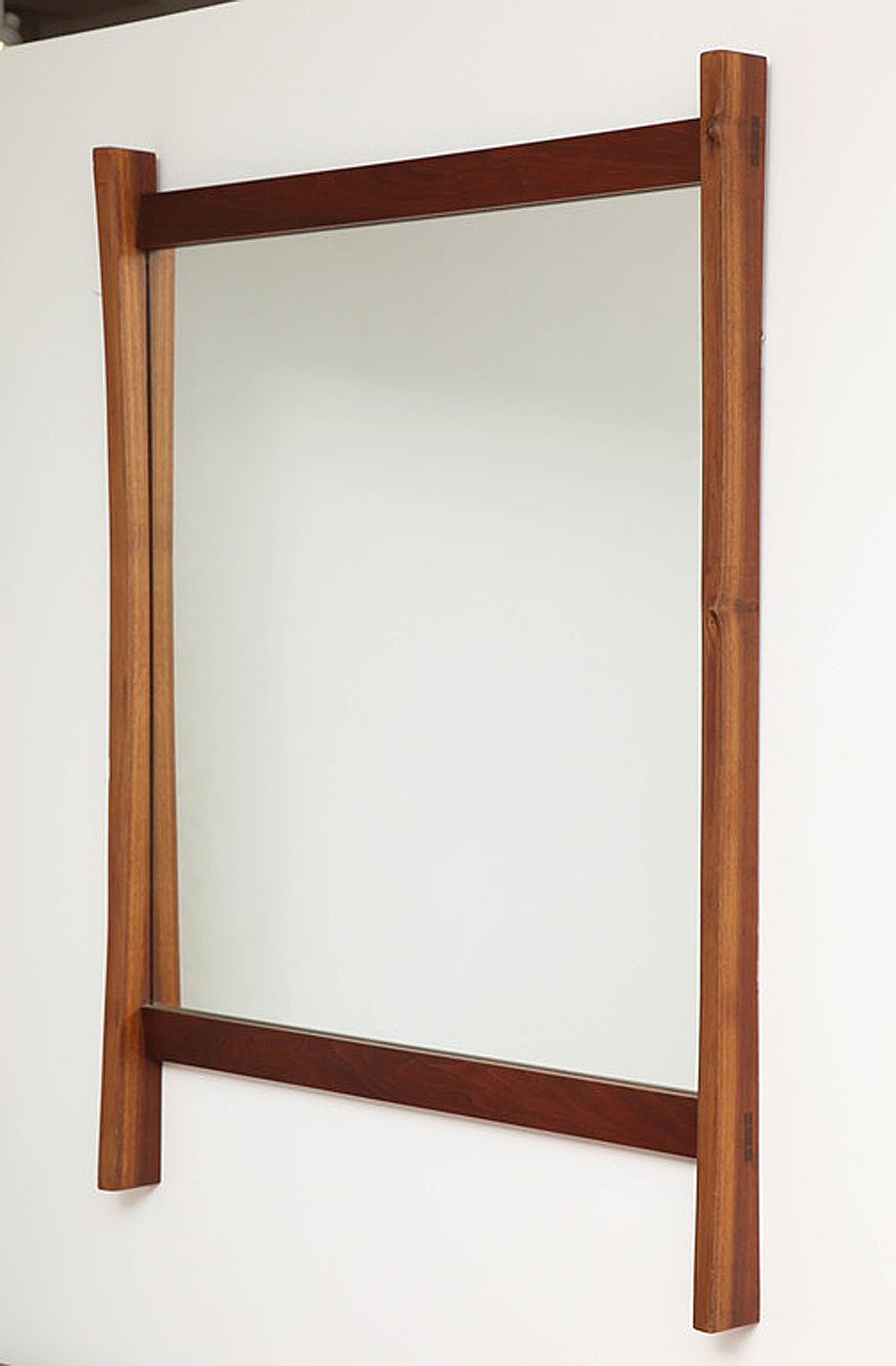 Walnut Wall Mirror by George Nakashima For Sale