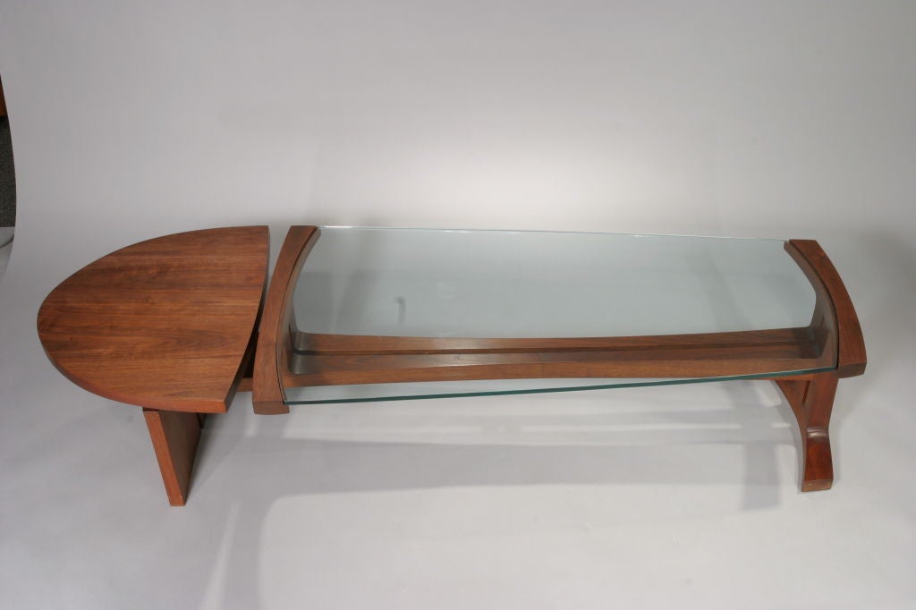 Late 20th Century Rare Coffee Table by Daniel Jackson, 1974 For Sale