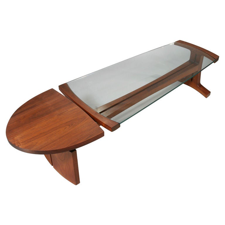 Rare Coffee Table by Daniel Jackson, 1974 For Sale