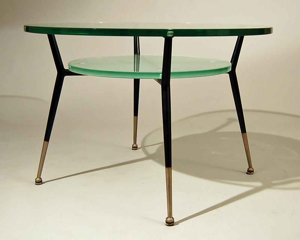French 1960's Coffee Table attributed to Jacques Dumond In Excellent Condition For Sale In Philadelphia, PA