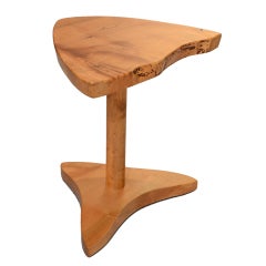 Unique Stool/End Table by George Nakashima