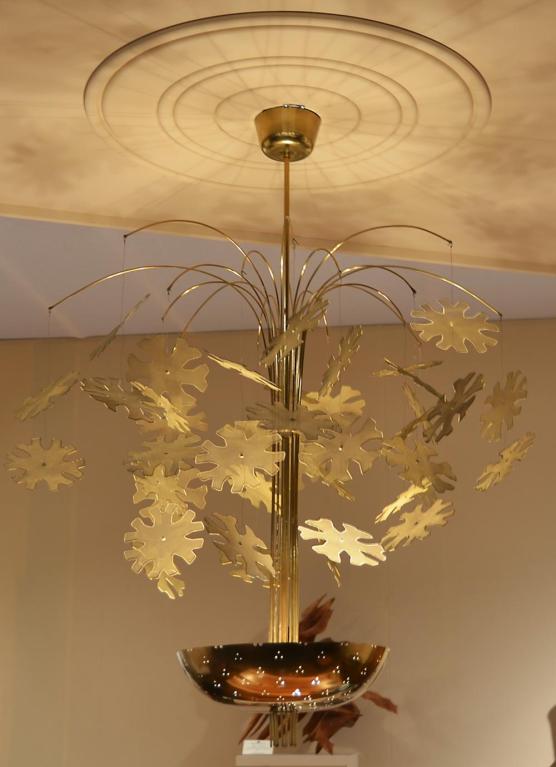 Paavo Tynell "Snowflake" Chandelier