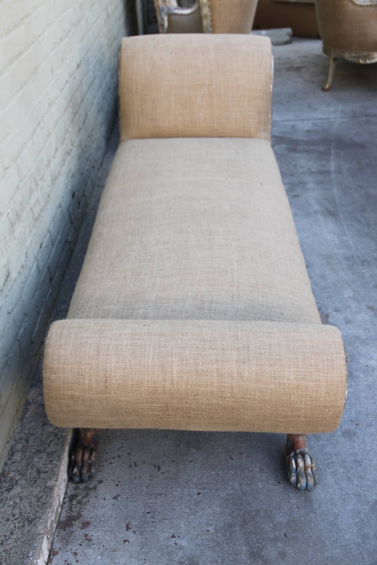 20th Century American Painted Chaise, circa 1920