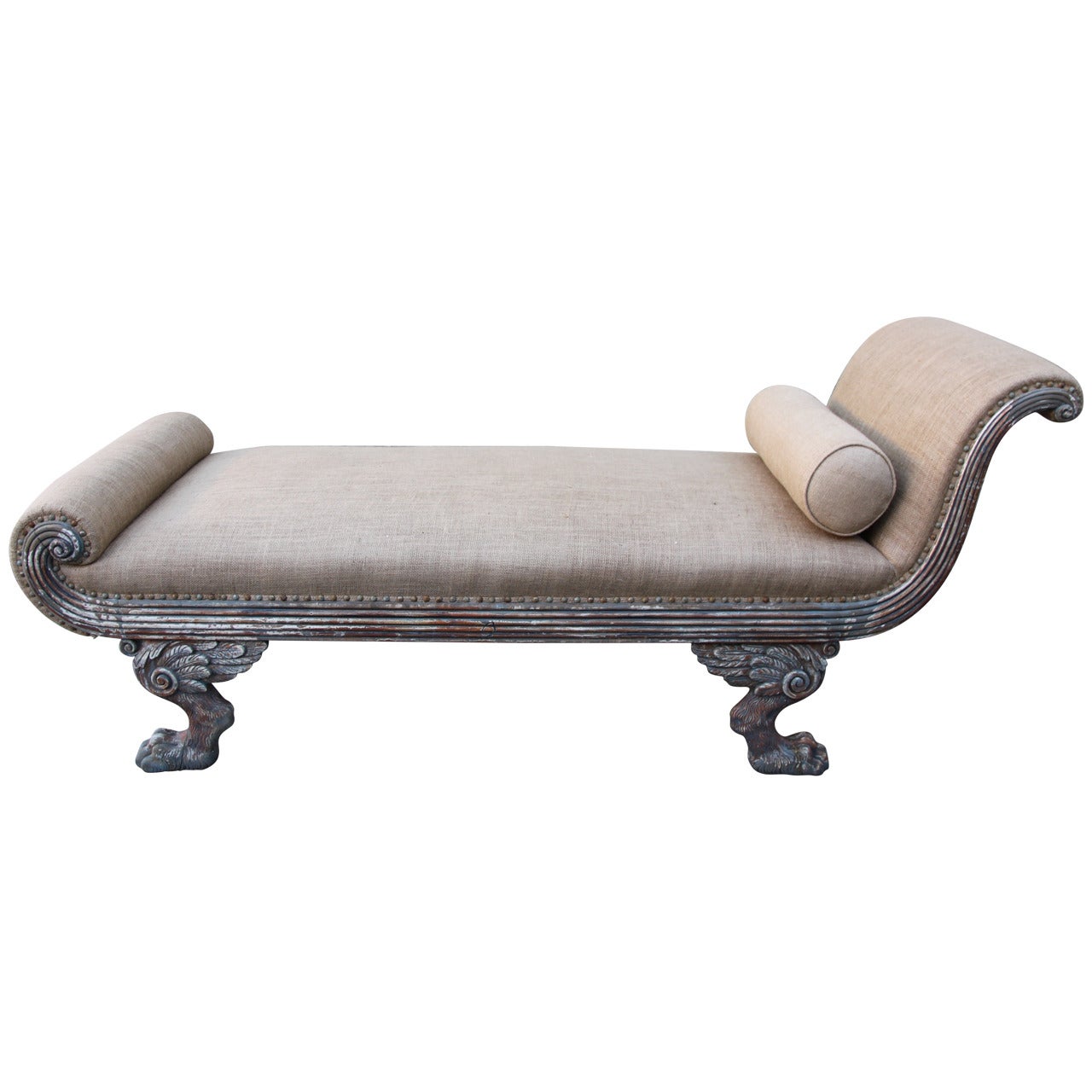 American Painted Chaise, circa 1920