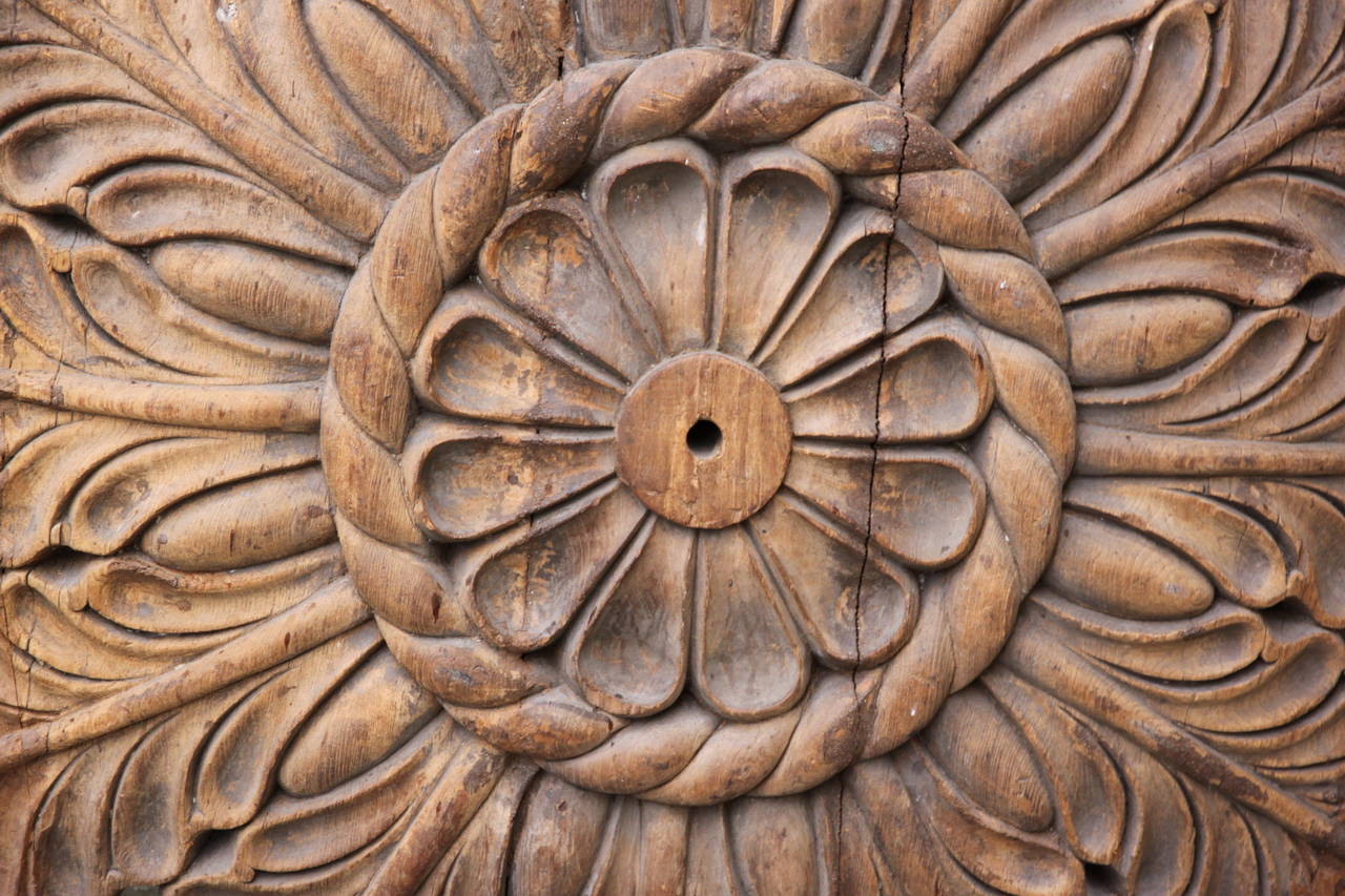 Carved 19th Century Architectural Ceiling Carving