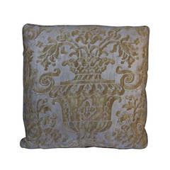 Retro Carnavalet Patterned Fortuny Pillow