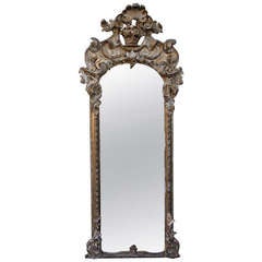 19th Century Italian Gilt Wood Mirror 9