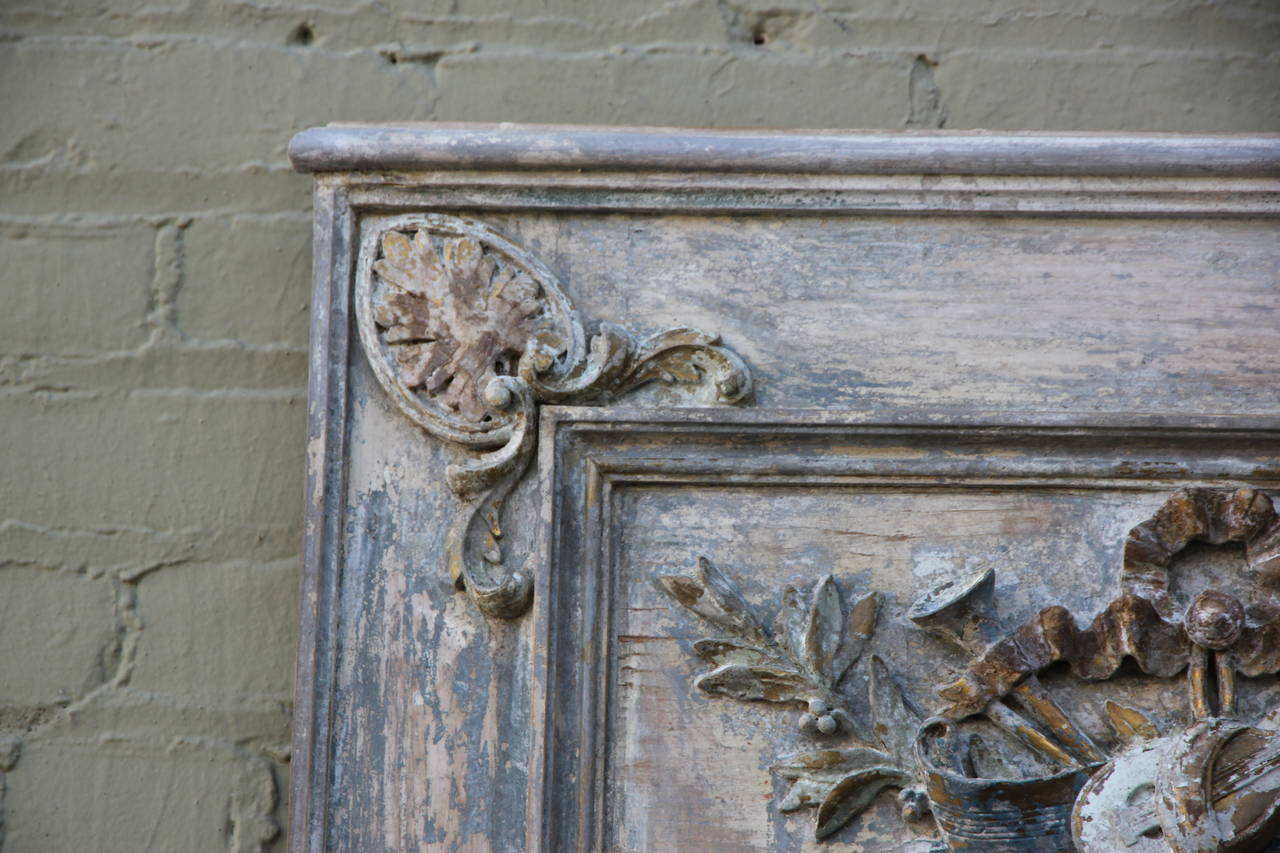 Pair of 19th Century French Painted Mirrors 2