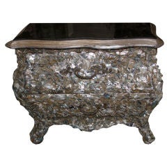 Stunning Encrusted Mother of Pearl Bombay Commode