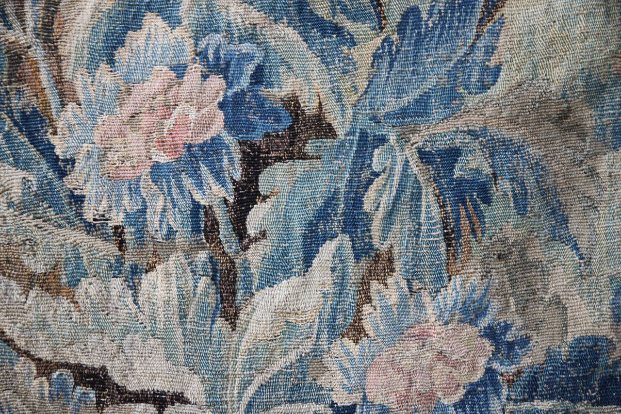 Louis XV 18th Century Verdure Flemish Tapestry