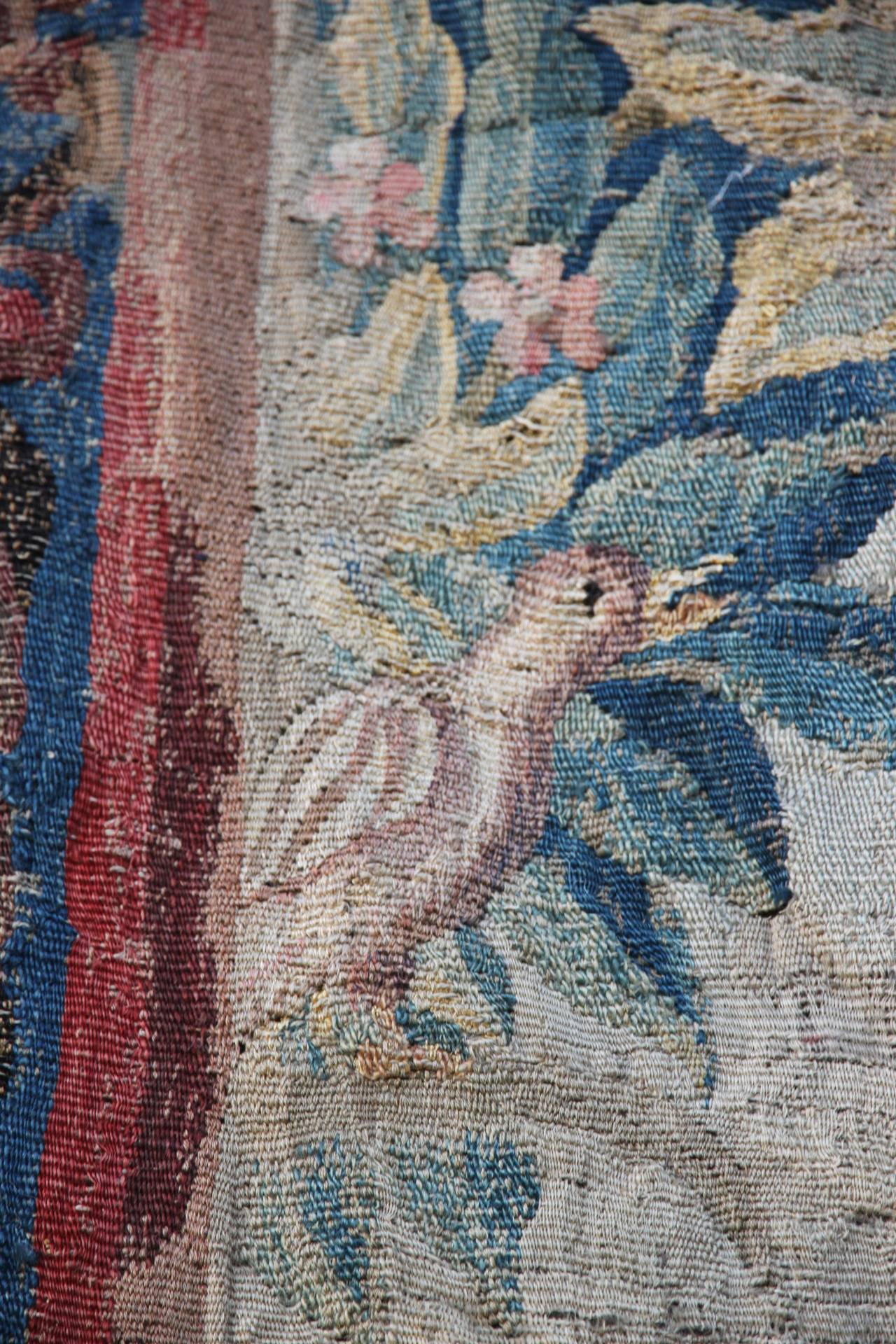18th Century Verdure Flemish Tapestry 2