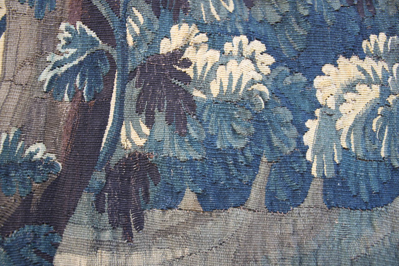 Hand-Woven 18th Century Handwoven Flemish Tapestry